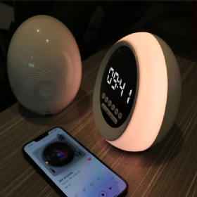Alarm clock Speaker with lights